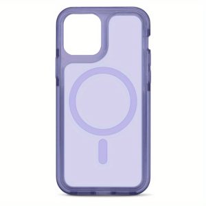 Magnetic Velo Phone Case for iPhone 14 Pro/ 14/ 13 Pro/ 13, Pastel Purple