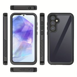 for Samsung Galaxy A55 Waterproof Case, Outdoor Diving Case for Galaxy A55 Waterproof Cover, Shockproof Outdoor Diving Case for Galaxy A55