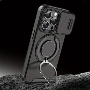 Protective Phone Case, With Camera Protection And Built-in Kickstand, Suitable For iPhone 11/12/13/14/15/16